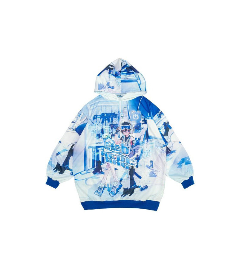 Cyber Cat Hoodie ACDC RAG