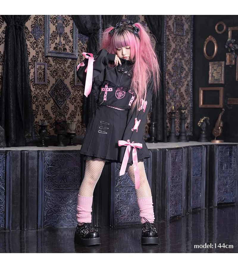 Veste Courte Heaven Rose ACDC RAG