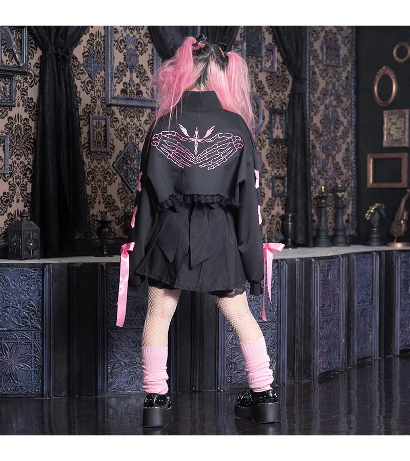 Veste Courte Heaven Rose ACDC RAG