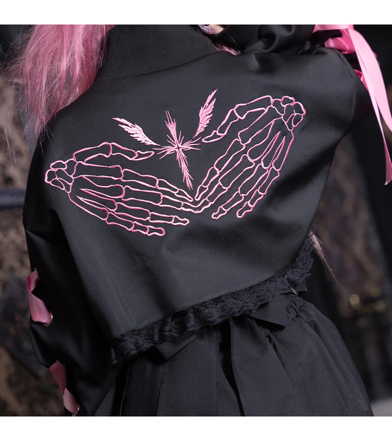 Veste Courte Heaven Rose ACDC RAG