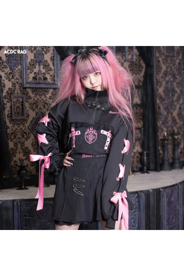 Veste Courte Heaven Rose ACDC RAG