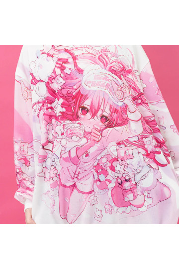 Sleepy Bear Hoodie Rose ACDC RAG