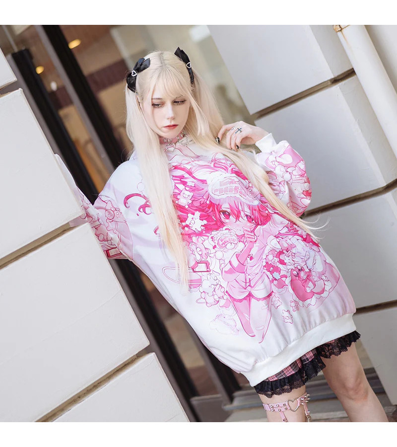 Sleepy Bear Hoodie Rose ACDC RAG