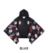 Higanbana Kimono Zip Hoodie Black ACDC RAG