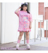 T-shirt Pastel Gloomy Rose Oversized ACDC RAG
