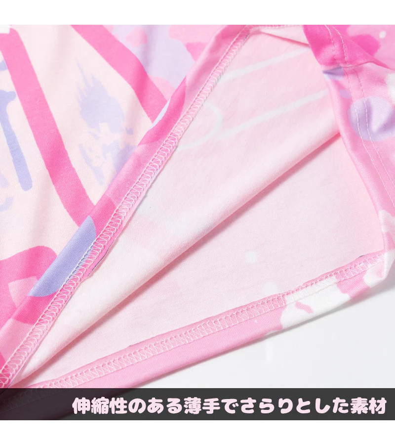 T-shirt Pastel Gloomy Rose Oversized ACDC RAG