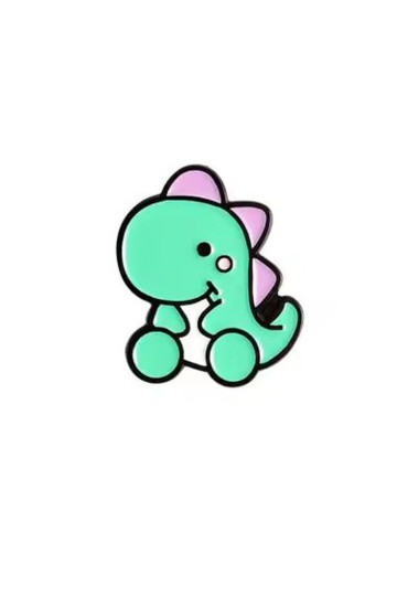 Green Dino Pin