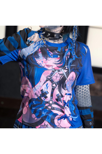 T-Shirt Hell Chibi ACDC RAG