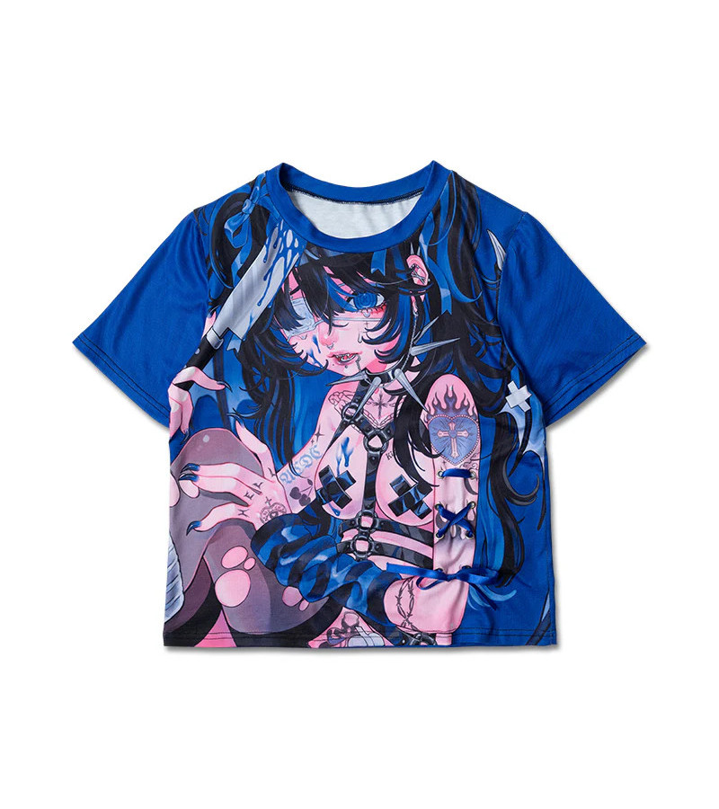 Hell Chibi Blue T-Shirt