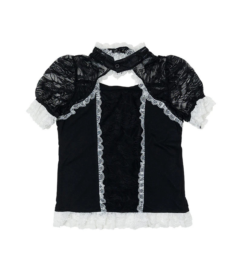 T-Shirt Dentelle Healing Heart ACDC RAG