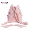 Pastel Pink Bat Wings Backpack