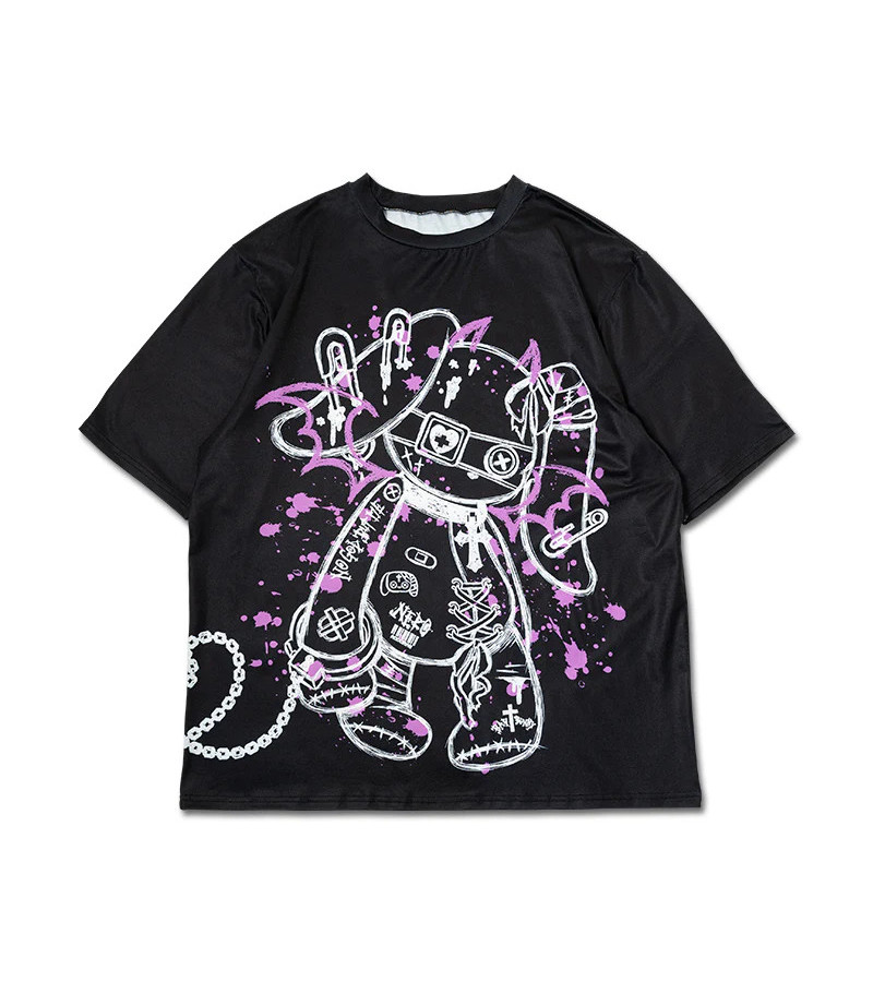 Blood Nero Purple Bunny T-Shirt ACDC RAG