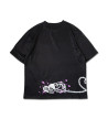 Blood Nero T-shirt Lapin Violet ACDC RAG