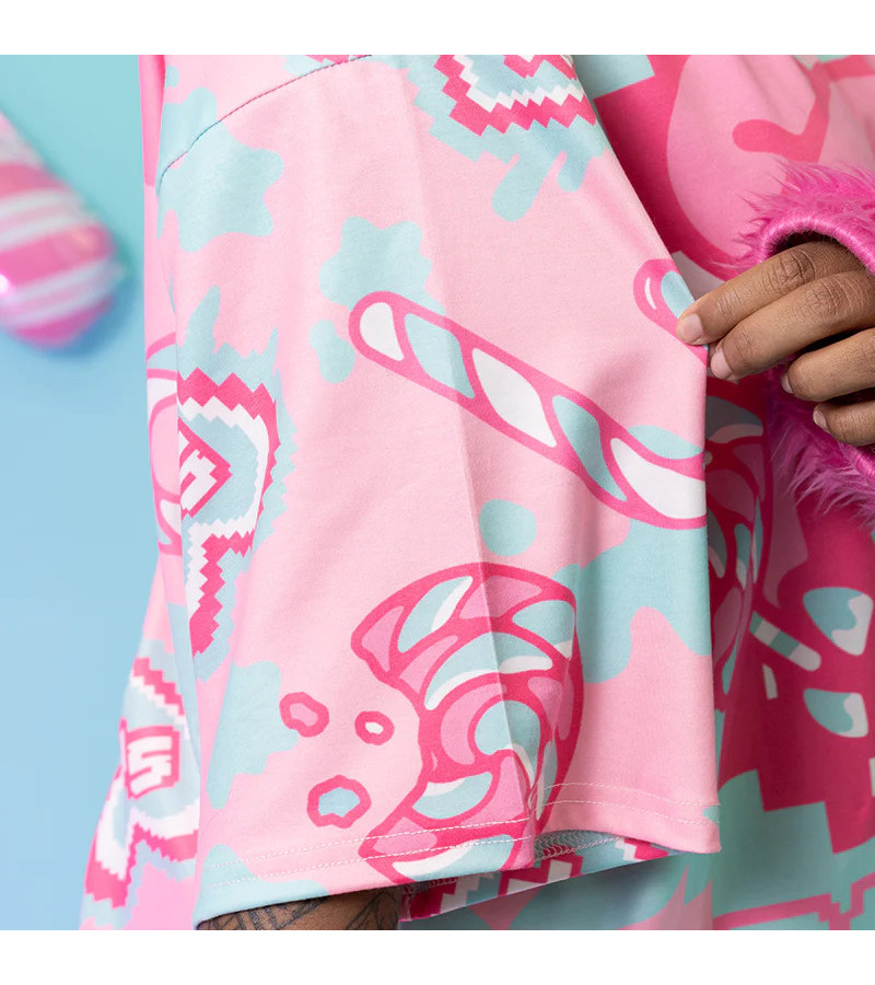 T-shirt Oversized Gloomy Candy Rose Pastel ACDC RAG