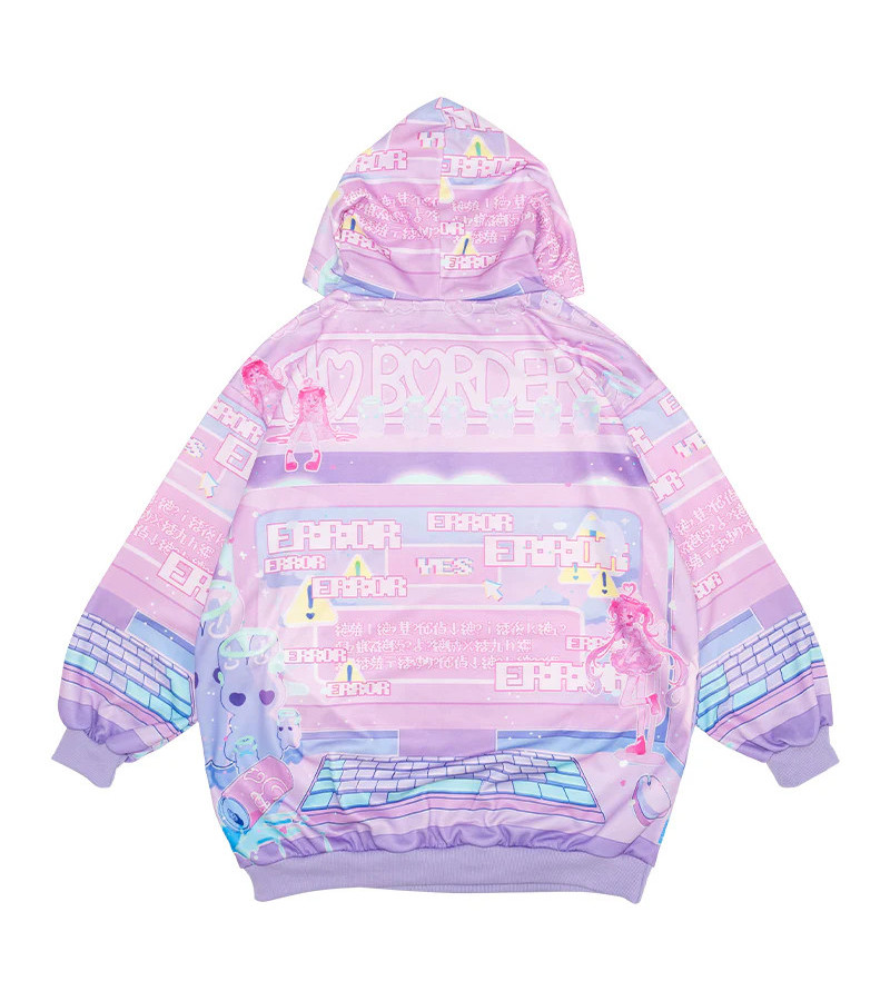 Pastel Pink Idol Tenshi Hoodie  ACDC RAG