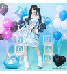 Game Girl Blue Hoodie ACDC RAG