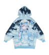 Game Girl Blue Hoodie ACDC RAG