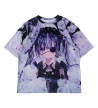 Love Girl T-shirt Violet ACDC RAG