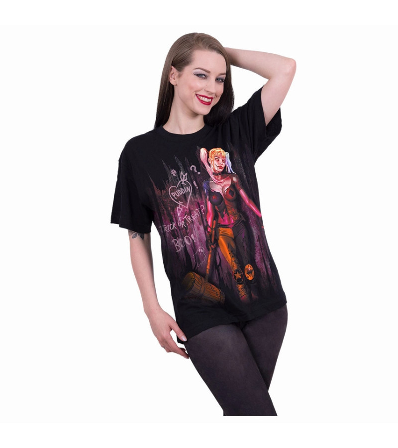 T-shirt Harley Quinn Trick Or Treat