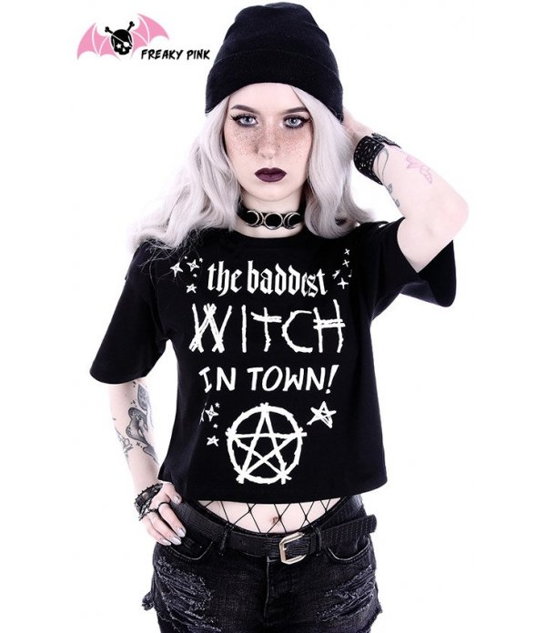 Bad Witch Crop Top