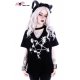 T-shirt Rose Pentagram Col V