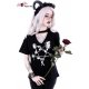 T-shirt Rose Pentagram Col V