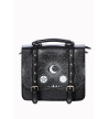 Black Cosmic Small Satchel Bag