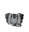 Black And White Stripes Annabelle Handbag