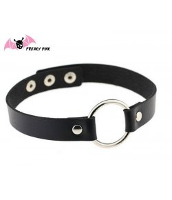 Choker anneau noir