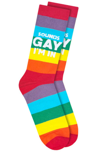 Chaussettes Sounds Gay I'm In