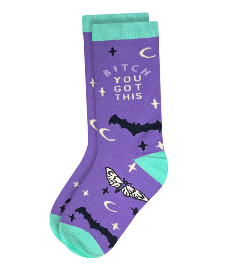 Chaussettes Papillon Bitch You Got This