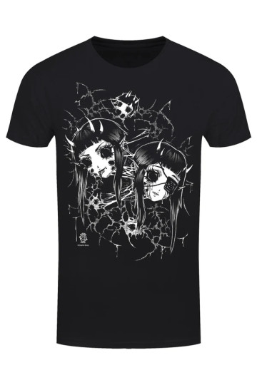 T-shirt Gris Split Cosmic Boop