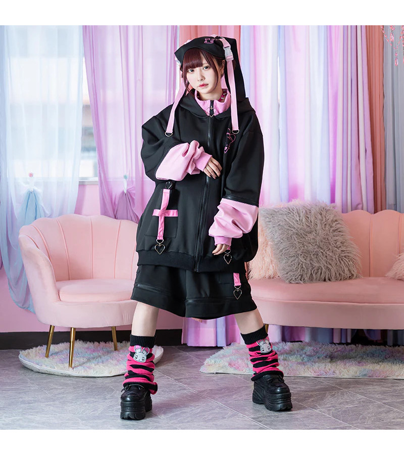 Short Usutan Noir Rose ACDC RAG