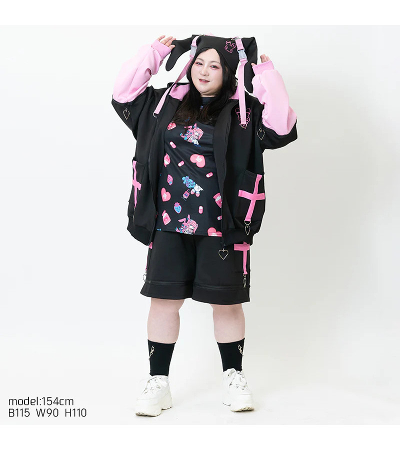 Usutan Pink Half Pants ACDC RAG