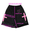 Short Usutan Noir Rose ACDC RAG mesures