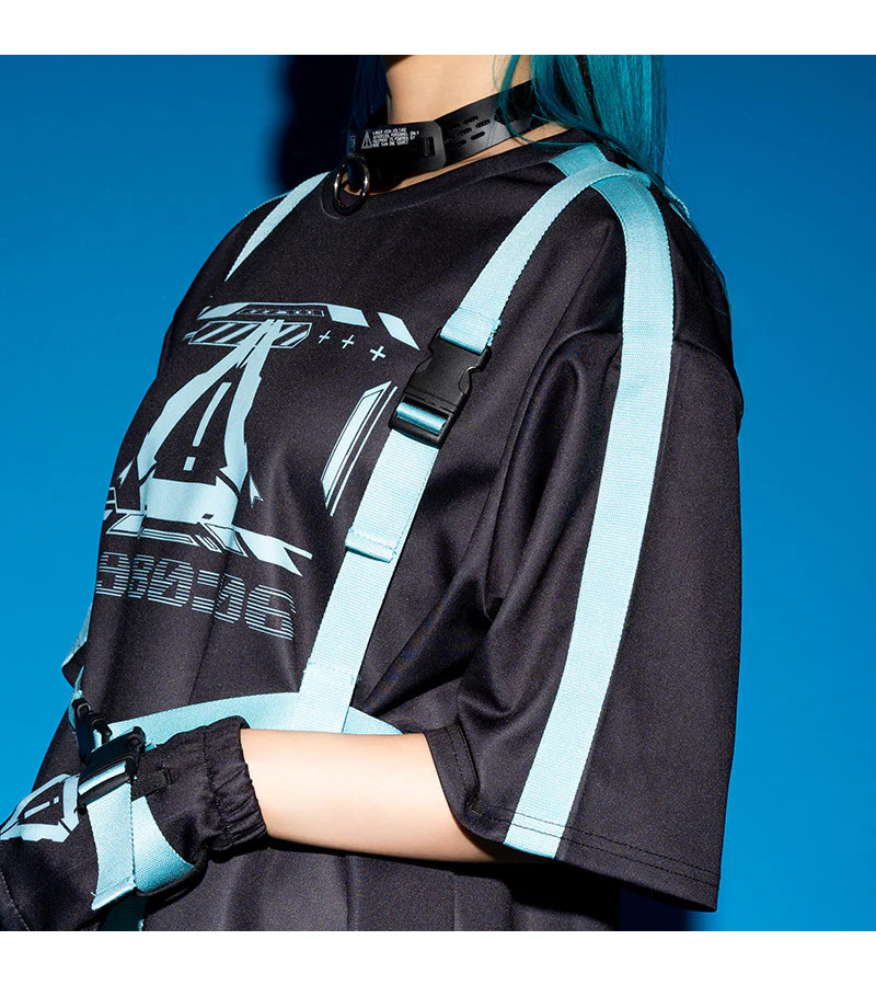 T-Shirt Error Code Bleu ACDC RAG