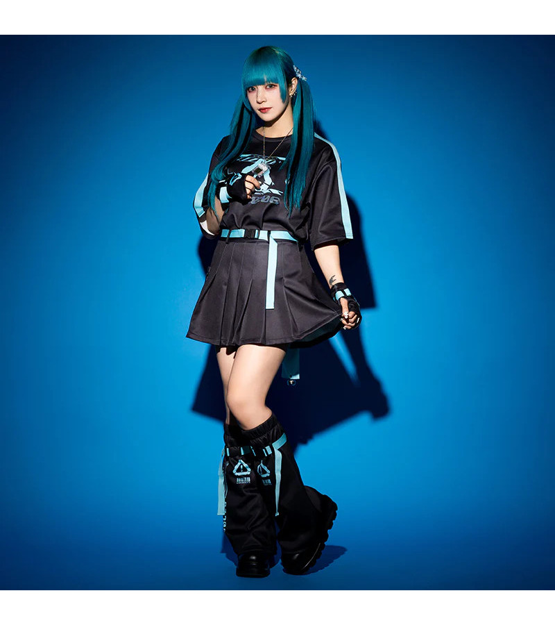 Error Code Blue T-Shirt - Freaky Pink