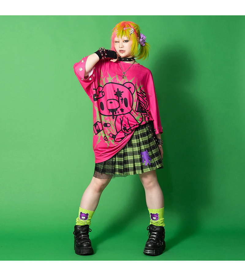 Gloomy Pink Vivid Huge T-Shirt ACDC RAG