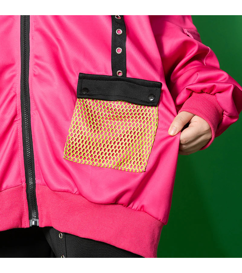 Veste Oversized Vivid Gloomy Rose Fuchsia ACDC RAG