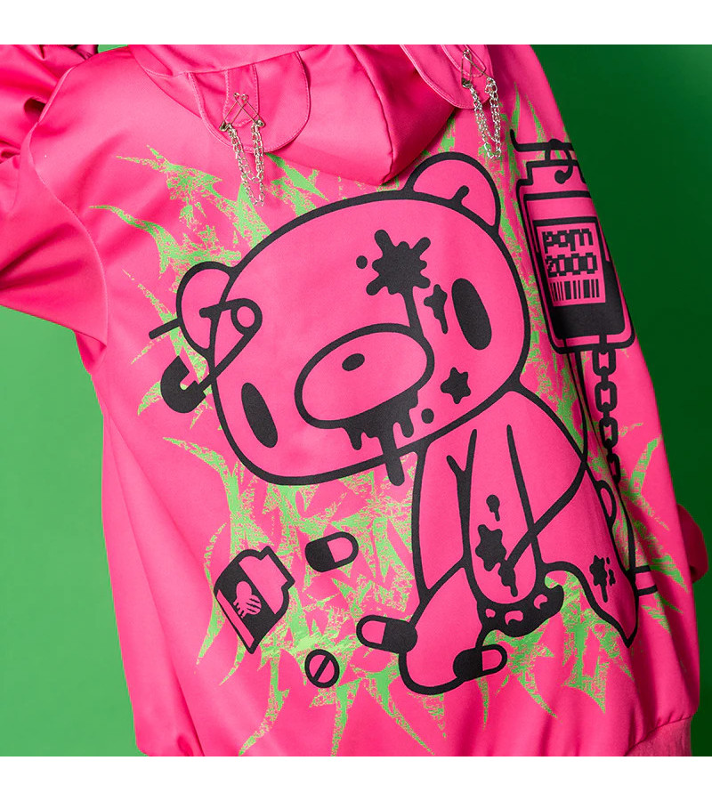 Veste Oversized Vivid Gloomy Rose Fuchsia ACDC RAG