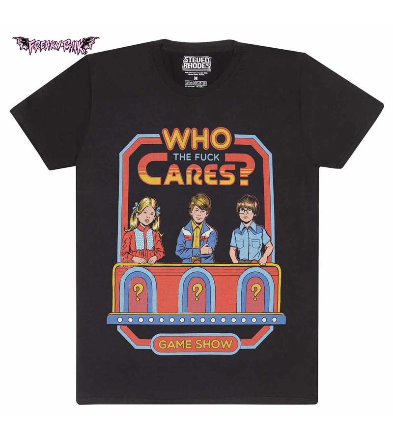 T-shirt Steven Rhodes Who The Fuck Cares T-shirt Steven Rhodes Who The Fuck Cares