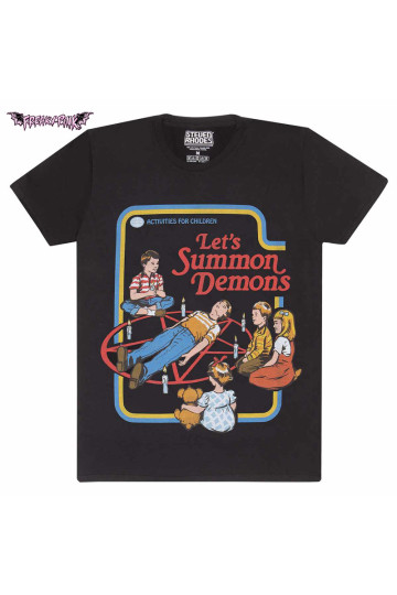T-shirt Steven Rhodes Let's Summon Demons