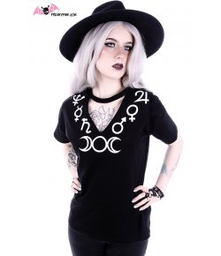 T-shirt Moon Symbols Col V