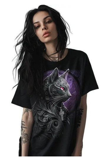 Celtic Whiskers Cat Unisex T-shirt