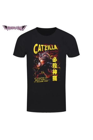 Horror Catzilla T-shirt
