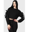 Ray Crop Sweater Killstar