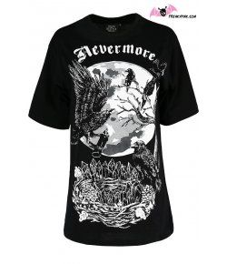 T-shirt Corbeaux et Cristaux Nevermore