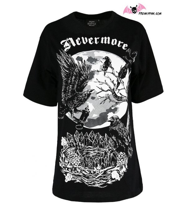 T-shirt Oversized Nevermore