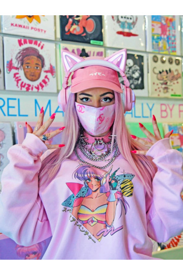 Pull Mizucat Space Adventure Rose