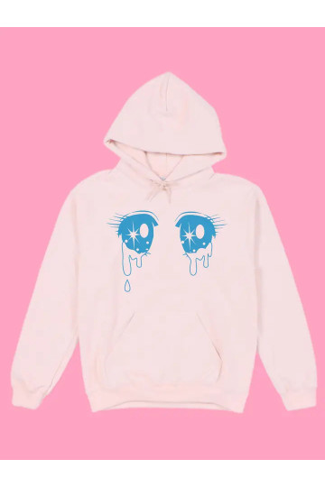 Sweat-Shirt Namida Eyes Rose